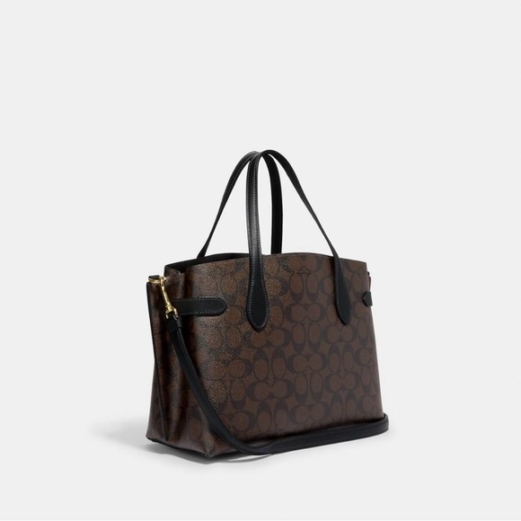 Coach Hanna Carryall Bag in Signature Canvas Jaquard - Picture 2 of 11